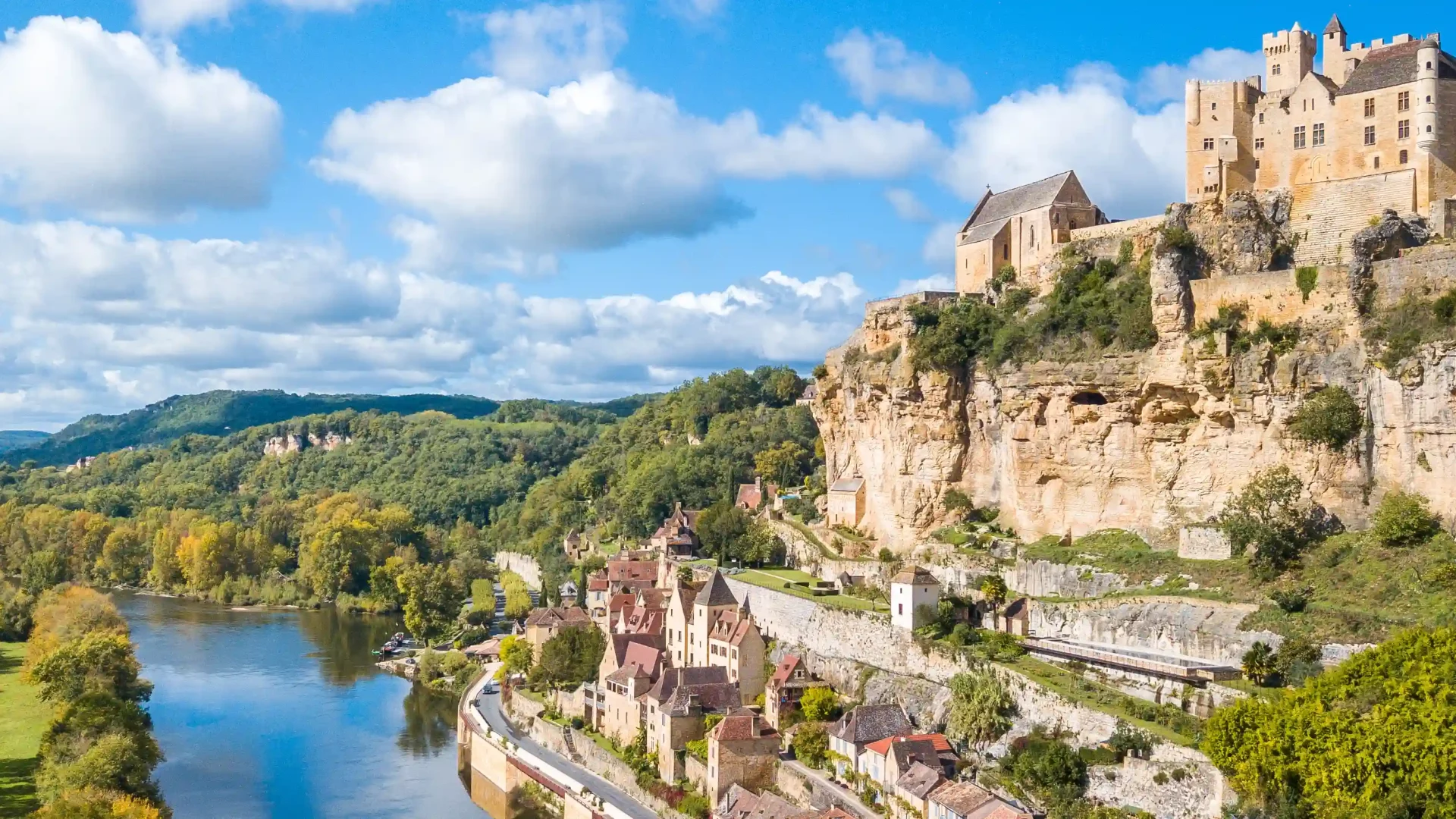 Château de Beynac près de Sarlat en Dordogne.